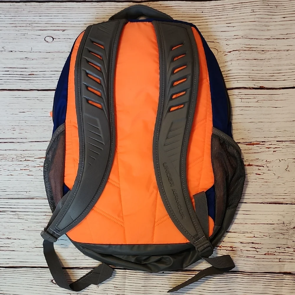 Under Armour Blue and Orange Backpack